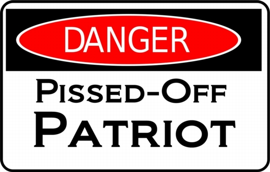 pissed off patriot