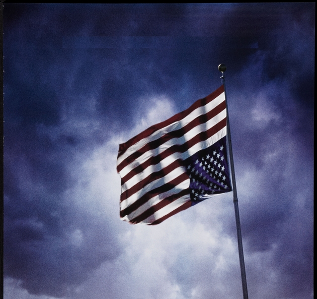 American Flag Sign Of Distress 99